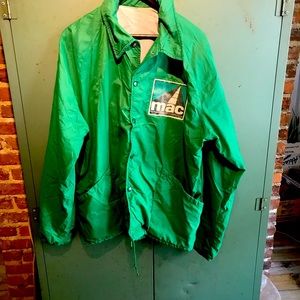 Vintage 90’s construction coaches jacket